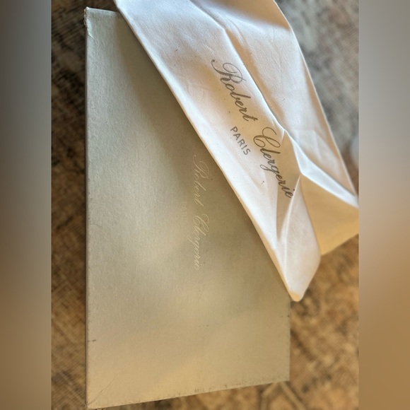 Robert Clergerie black platform Wedge w/suede - Picture 4 of 7